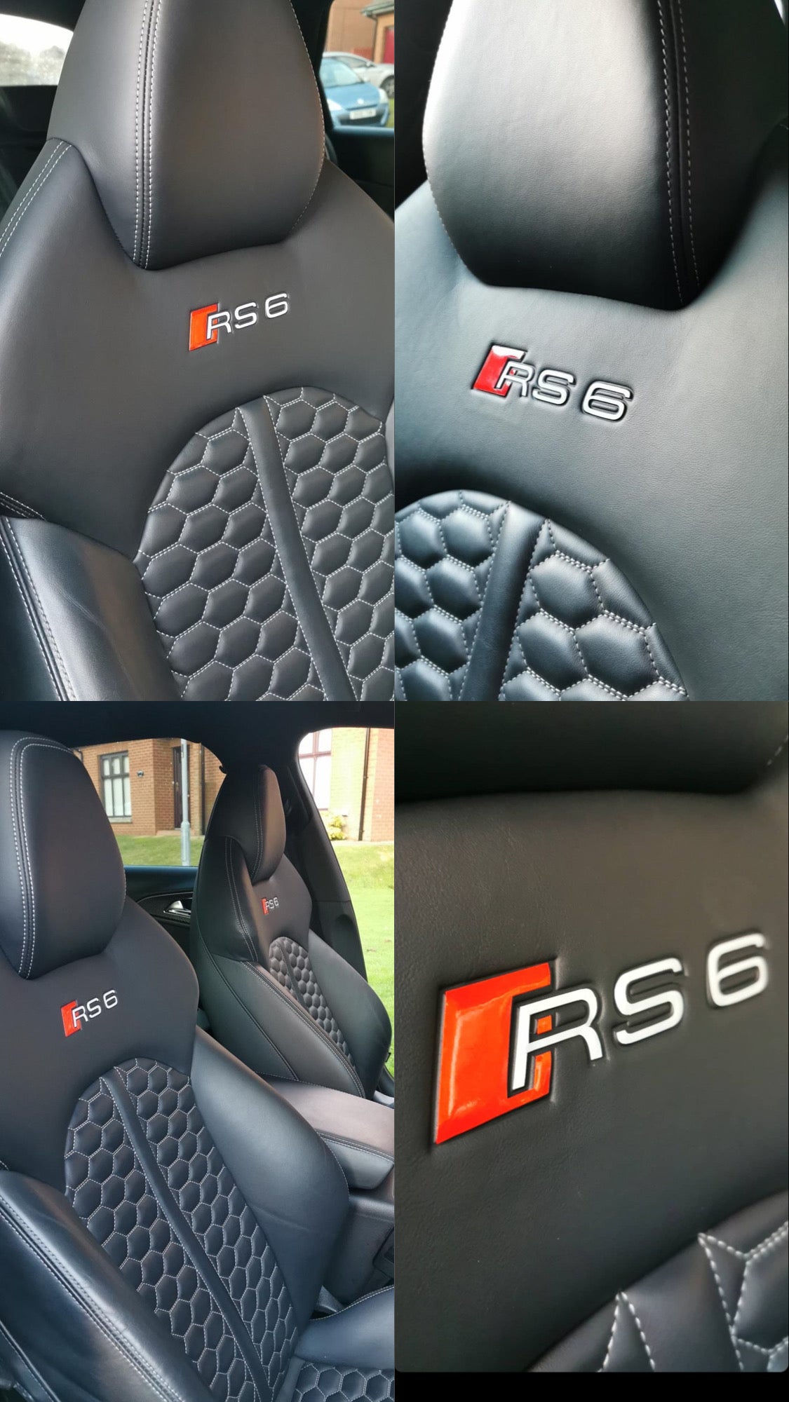 Audi C7 RS6 Emblem (Set of 2)