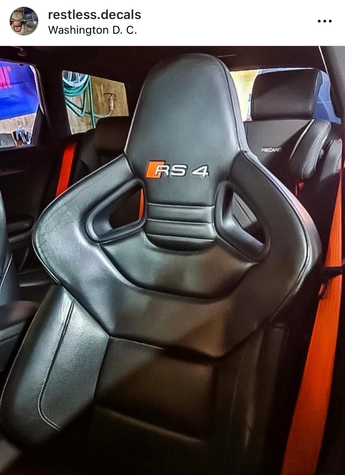 Audi B7 RS4 Emblem (Set of 2)
