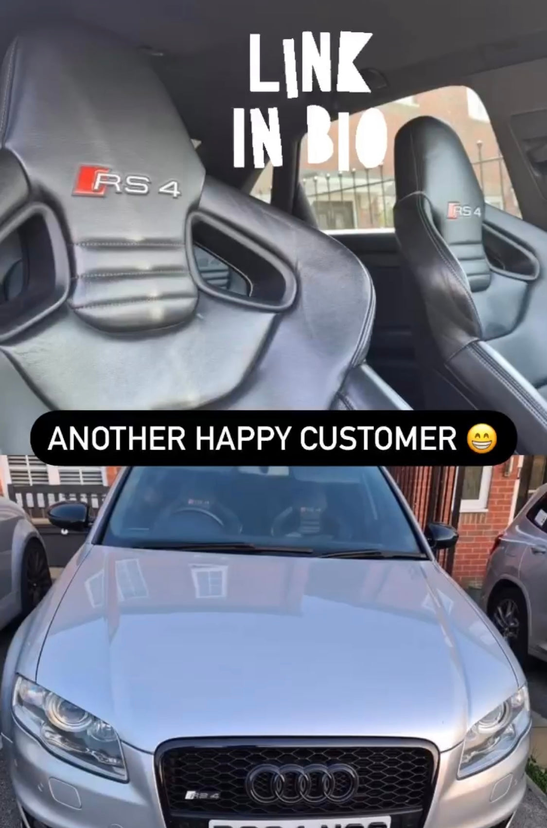 Audi B7 RS4 Emblem (Set of 2)